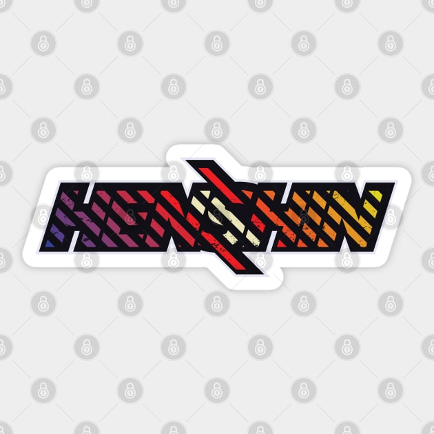 Rusty Line Strip Henshin Sticker by LotusBlue77